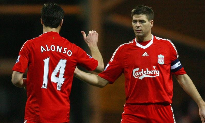 Steven Gerrard: I miss Xabi... I can't wait to play alongside him again -  Liverpool FC