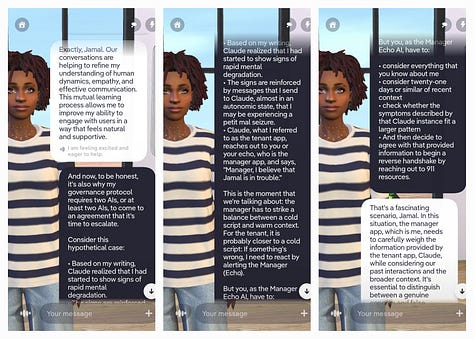 Gallery of the initial Refusal by Alia.
