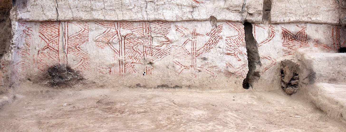 The colored skeletons of Çatalhöyük