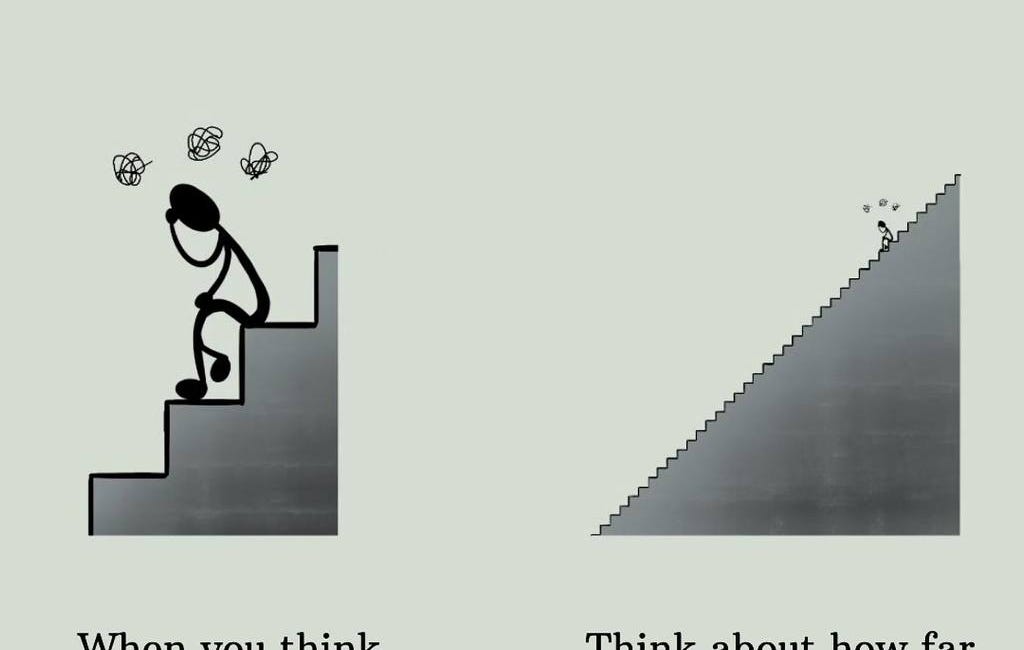 When You Think About Giving Up, Think About How Far You've Come