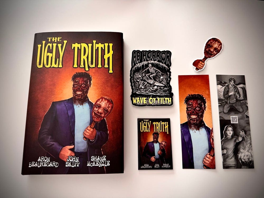 Image 1 of PREORDER - THE UGLY TRUTH DELUXE HARDCOVER BUNDLE - TRIPLE SIGNED - LIMITED TO 350 NUMBERED COPIES