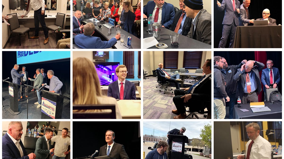 PHOTOS: Debate curtains peeled back after South Dakota GOP gubernatorial candidates faceoff