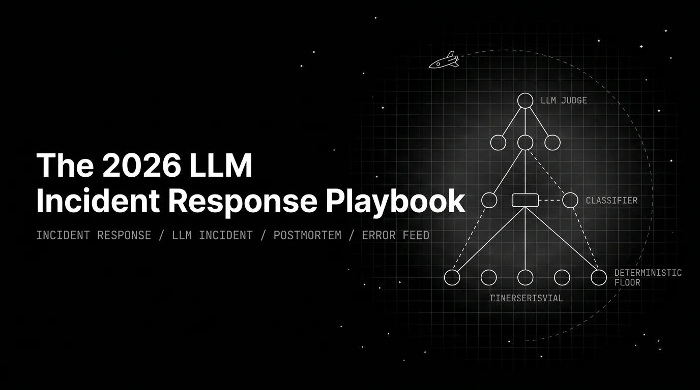 The LLM Incident Runbook: Six Steps and Four Classes