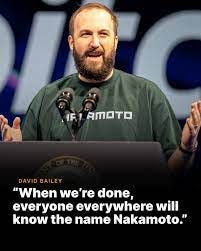 CONGRATULATIONS TO DAVID BAILEY & THE TEAM 🎉 #naka #nakamoto #bitcoin  #kindlymd #hodl