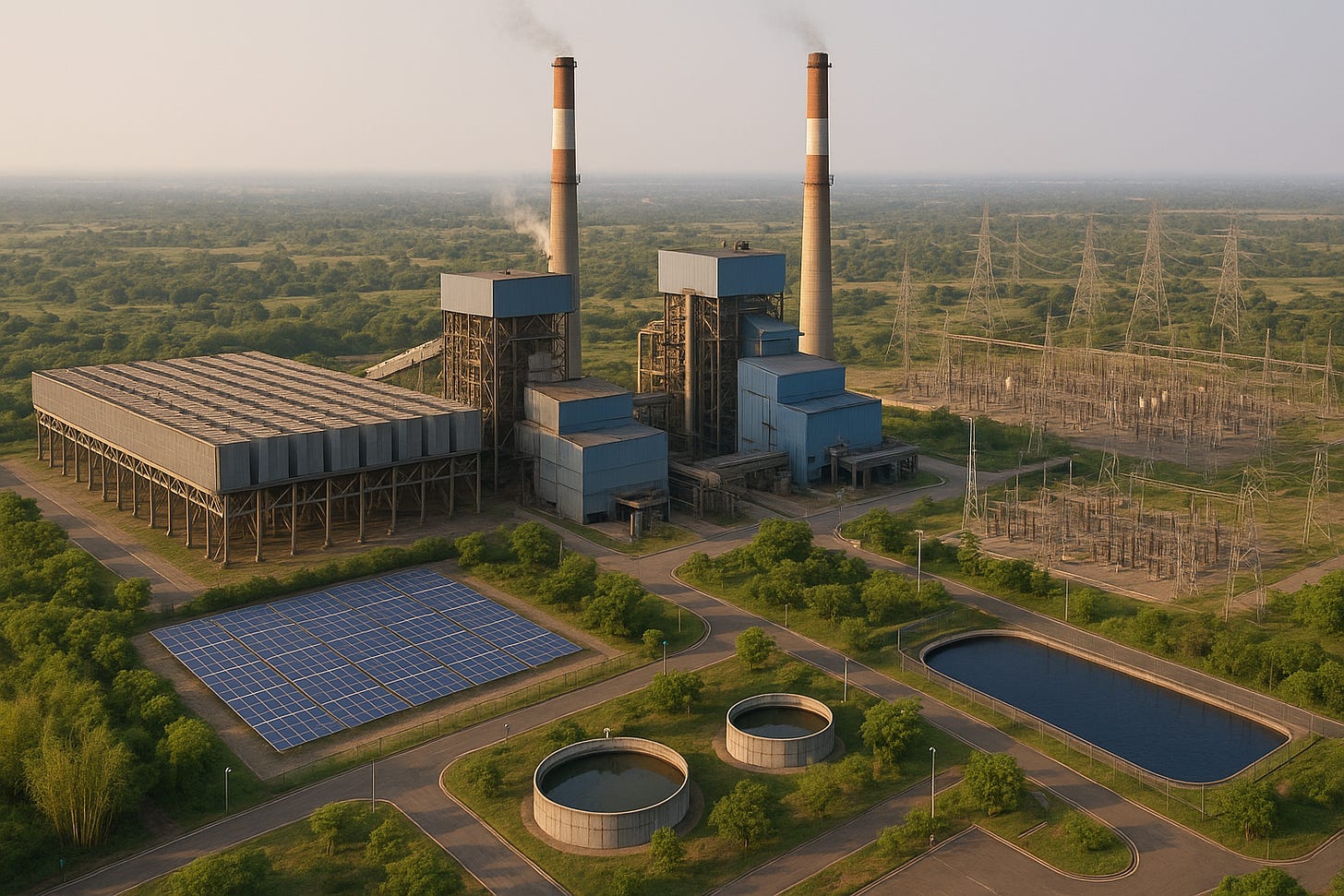 Coal-fired power station