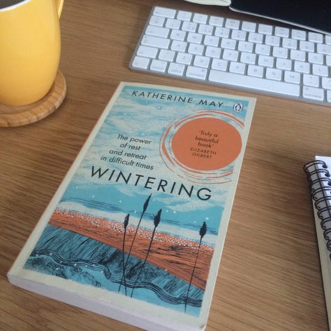 Good Talk by Mira Jacob, Big Magic by Liz Gilbert & Wintering by Katherine May