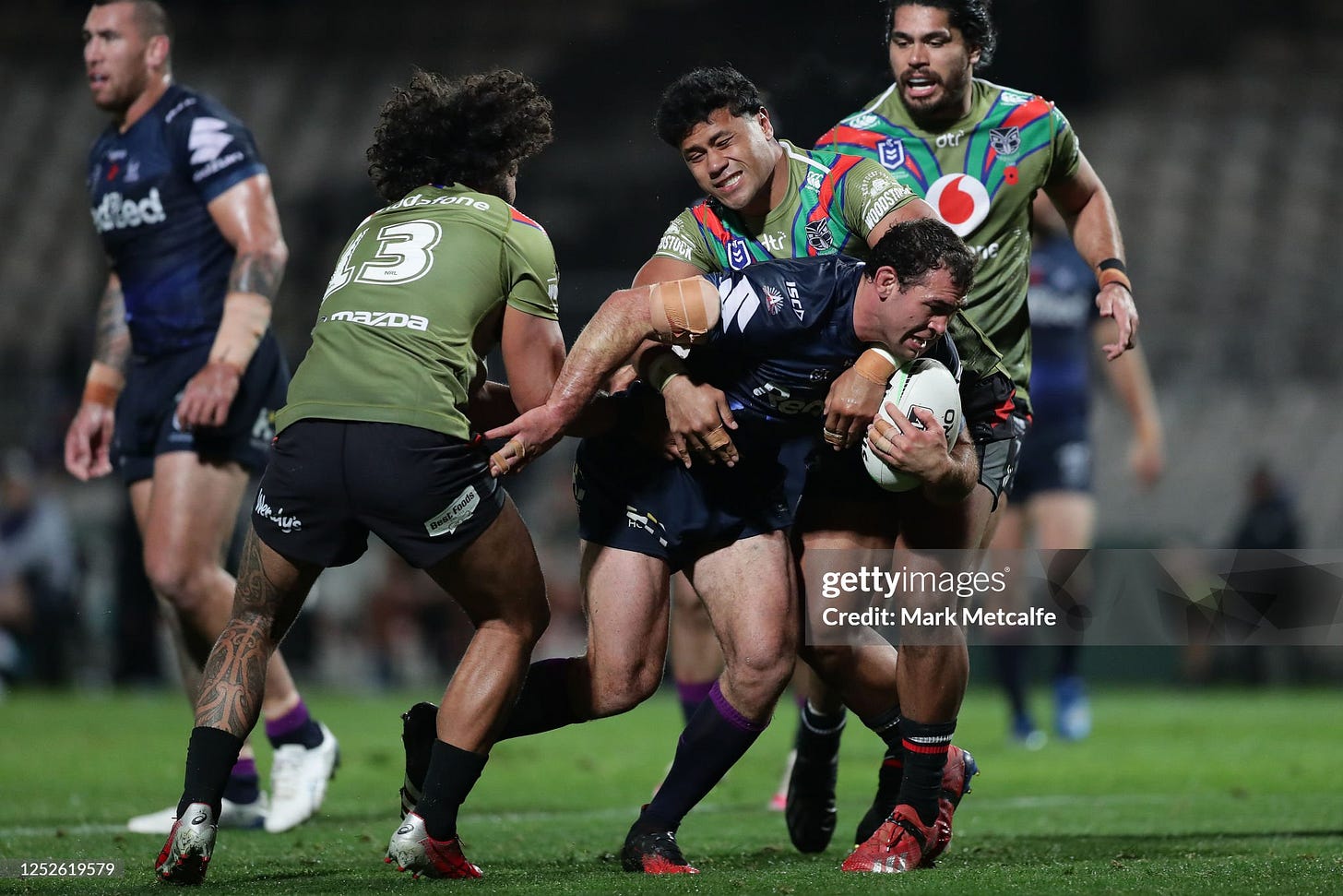 NRL Rd 7 - Storm v Warriors NRL Rd 7 - Storm v Warriors
