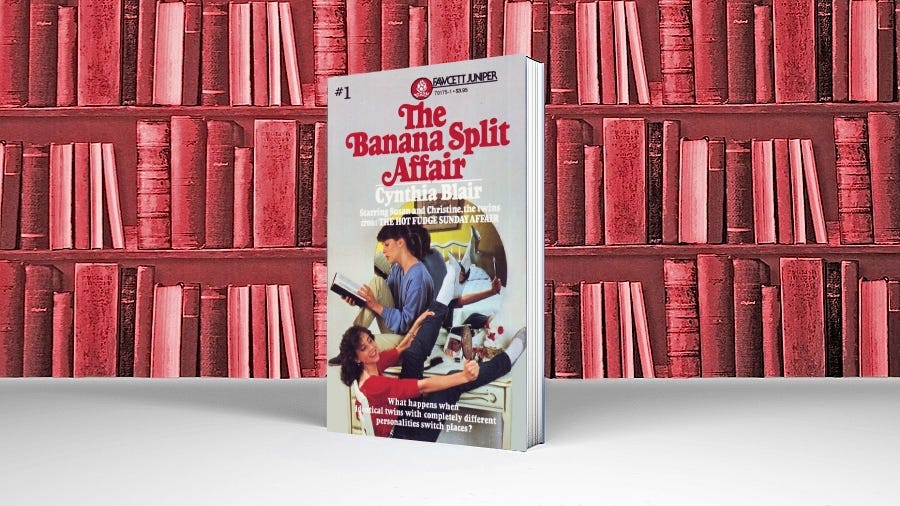 3D book image of The Banana Split Affair