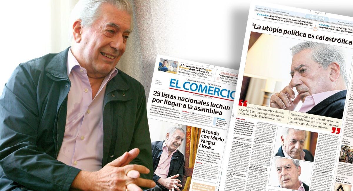 🗳️ Del triunfo de Noboa al adiós de Vargas Llosa: historias que nos marcan