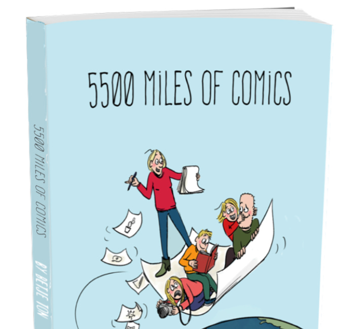 5500 Miles of Comics - SerioComics 61 + Q&A with Author Betje Ton + Monthly Gun Debate Update - March 2025