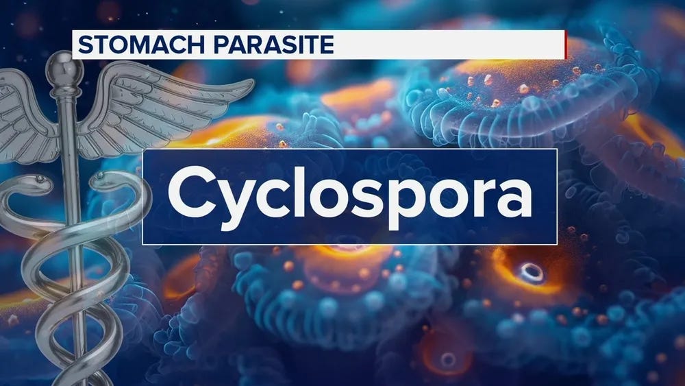 Cyclospora Outbreak 2026: Spilled Milk #XXX