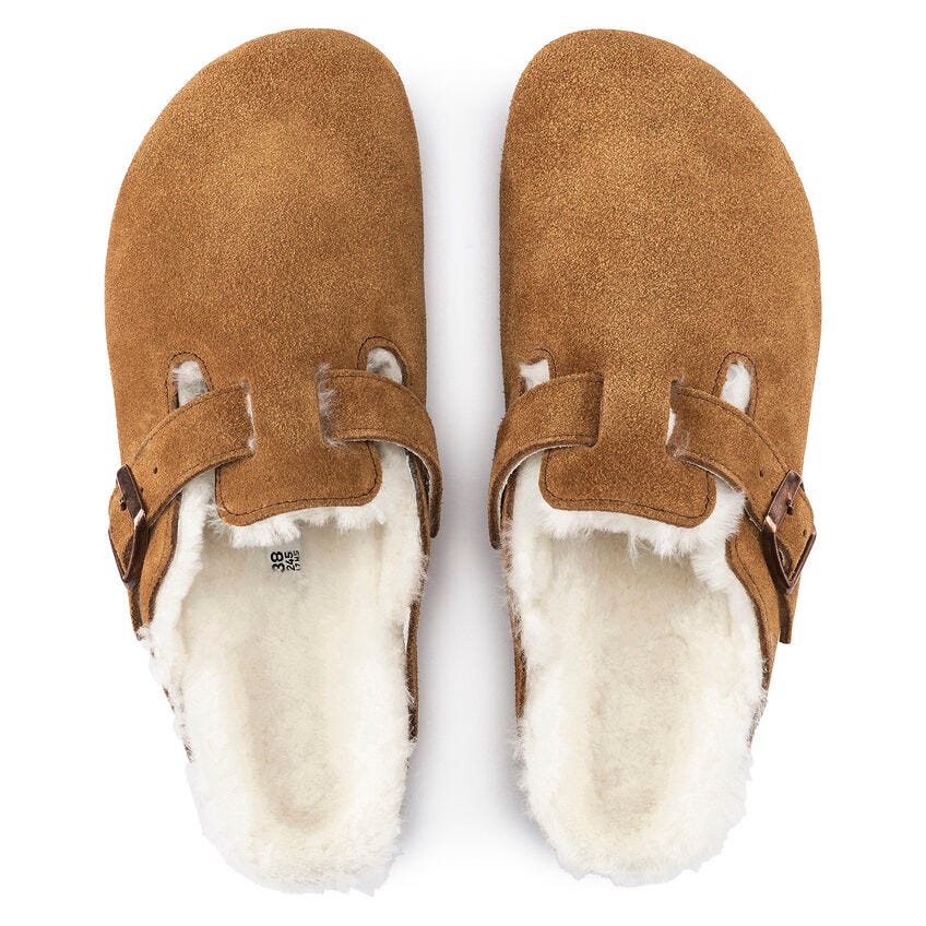 Boston Shearling Suede Leather/Fur