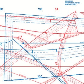 Reverse Engineering a Vintage Evening Jacket Part 2: Pattern Grading
