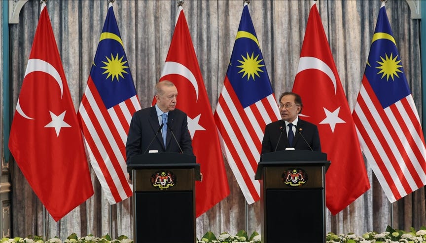 Türkiye, Malaysia deepen strategic partnership in trade, defense ...