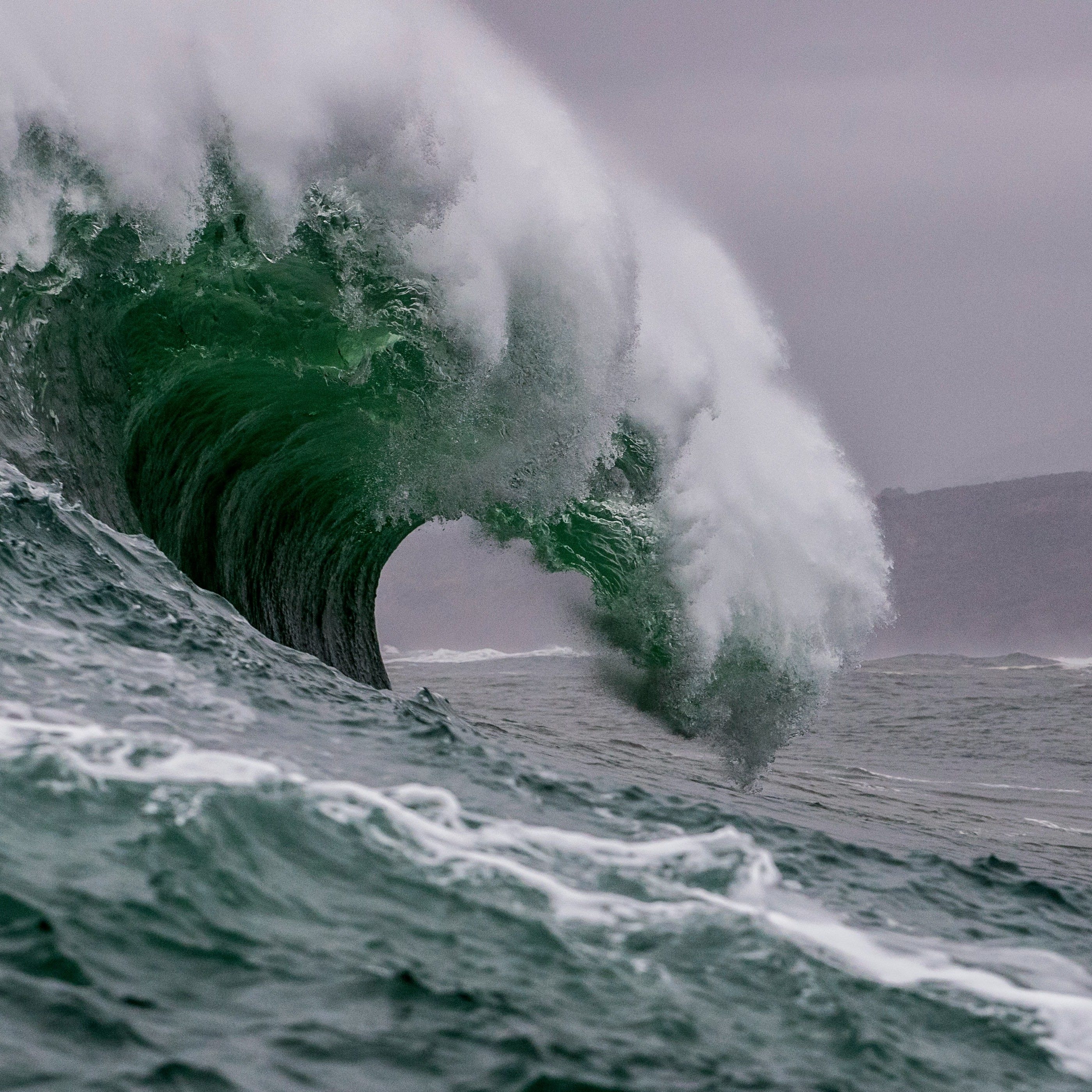 large wave at sea