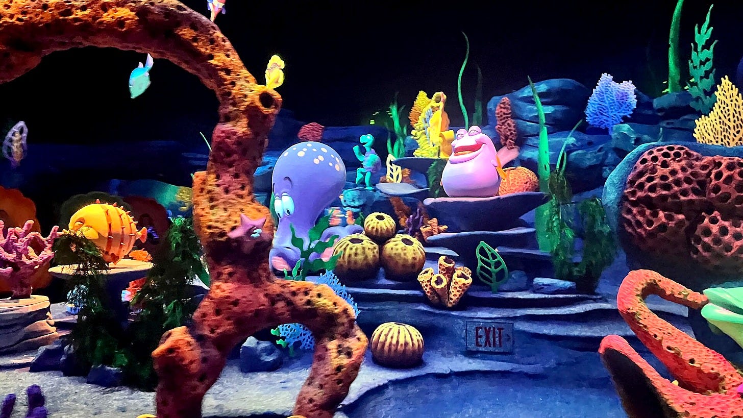 Inside The Little Mermaid ~ Ariel's Undersea Adventure at Disney California Adventure, 2023. Image: Benoit Prieur via Wikimedia Commons