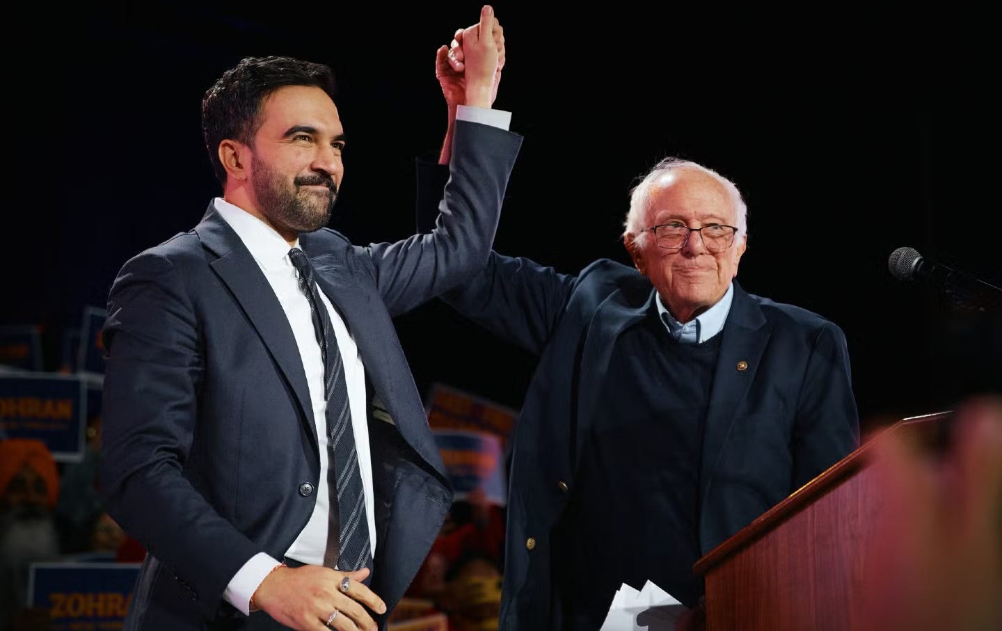 Zohran Mamdani on Welcoming Bernie Sanders for a “Bread and Roses” Inaugural Celebration | The Nation Zohran Mamdani on Welcoming Bernie Sanders for a “Bread and Roses” Inaugural Celebration | The Nation