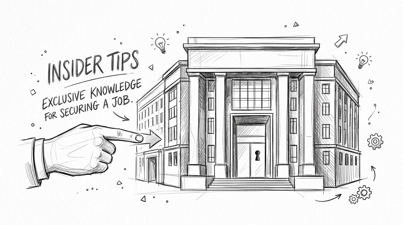 A pencil sketch of a grand office building with a hand pointing towards it for career guidance. A pencil sketch of a grand office building with a hand pointing towards it for career guidance.