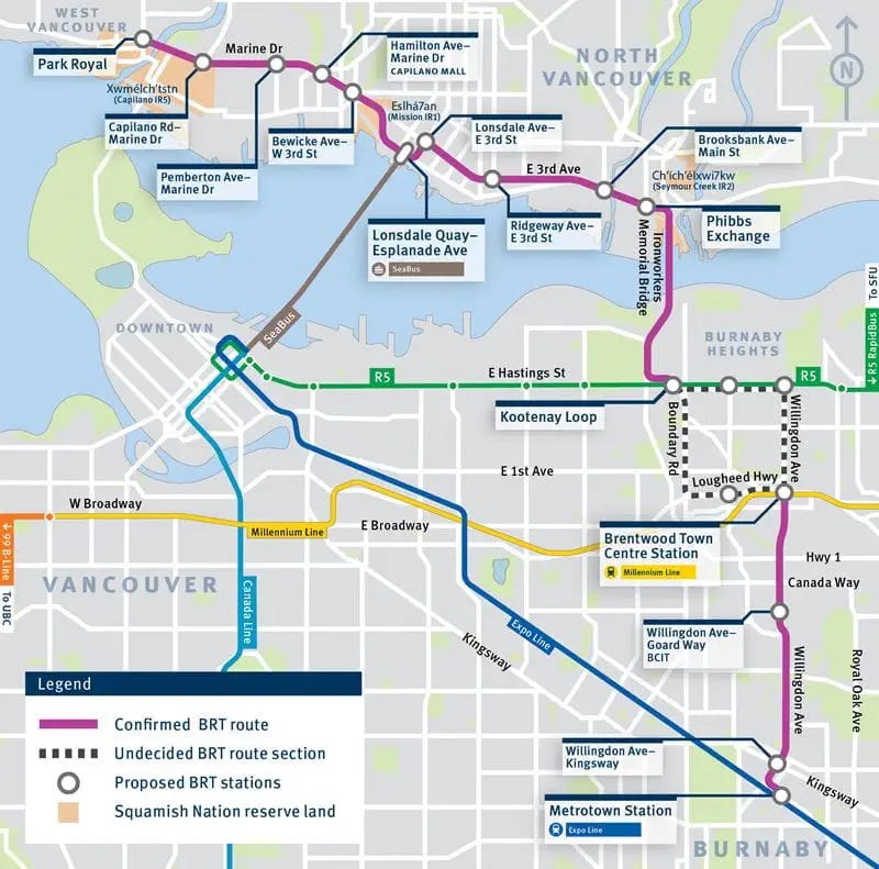 MNS BRT map
