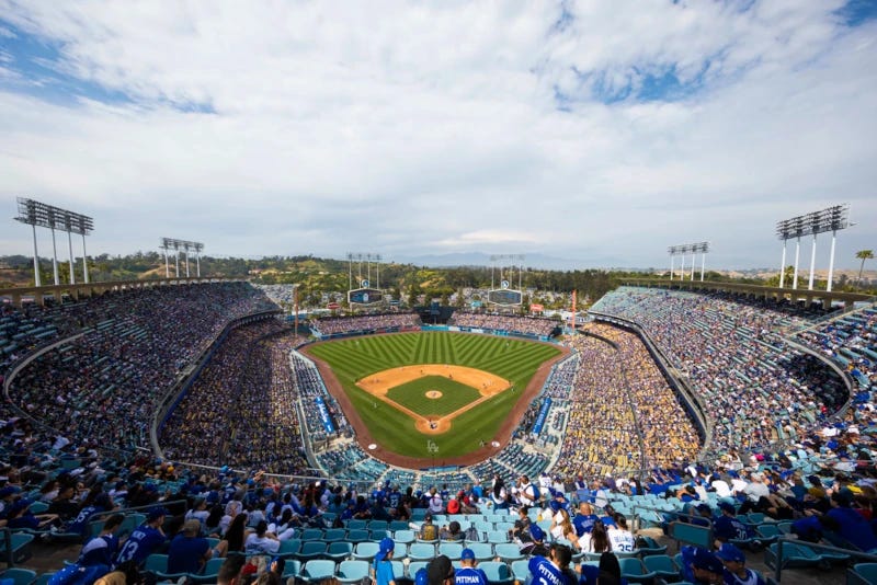 Shaded Seats at Dodger Stadium - Dodgers Tickets in the Shade