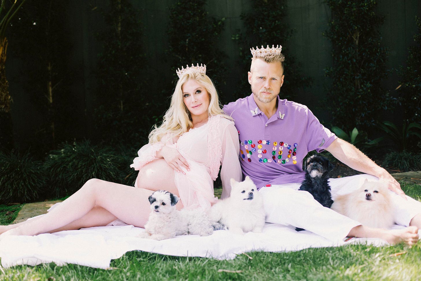 Spencer Pratt reveals Heidi Montag gave birth to son Gunner Stone  surrounded by £20,000 worth of crystals | The Sun