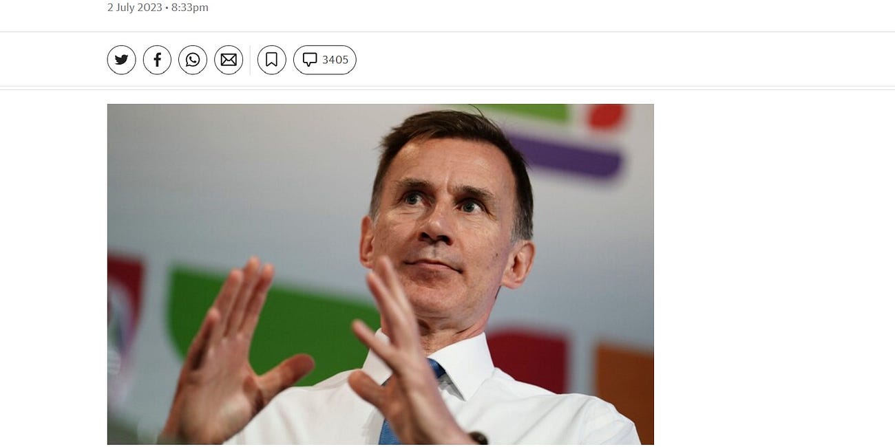 UK Political Elite$: Debanking is "Over Zealous"?