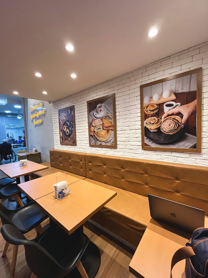 Coffee shop in Sao Paulo, Brazil