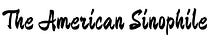The American Sinophile