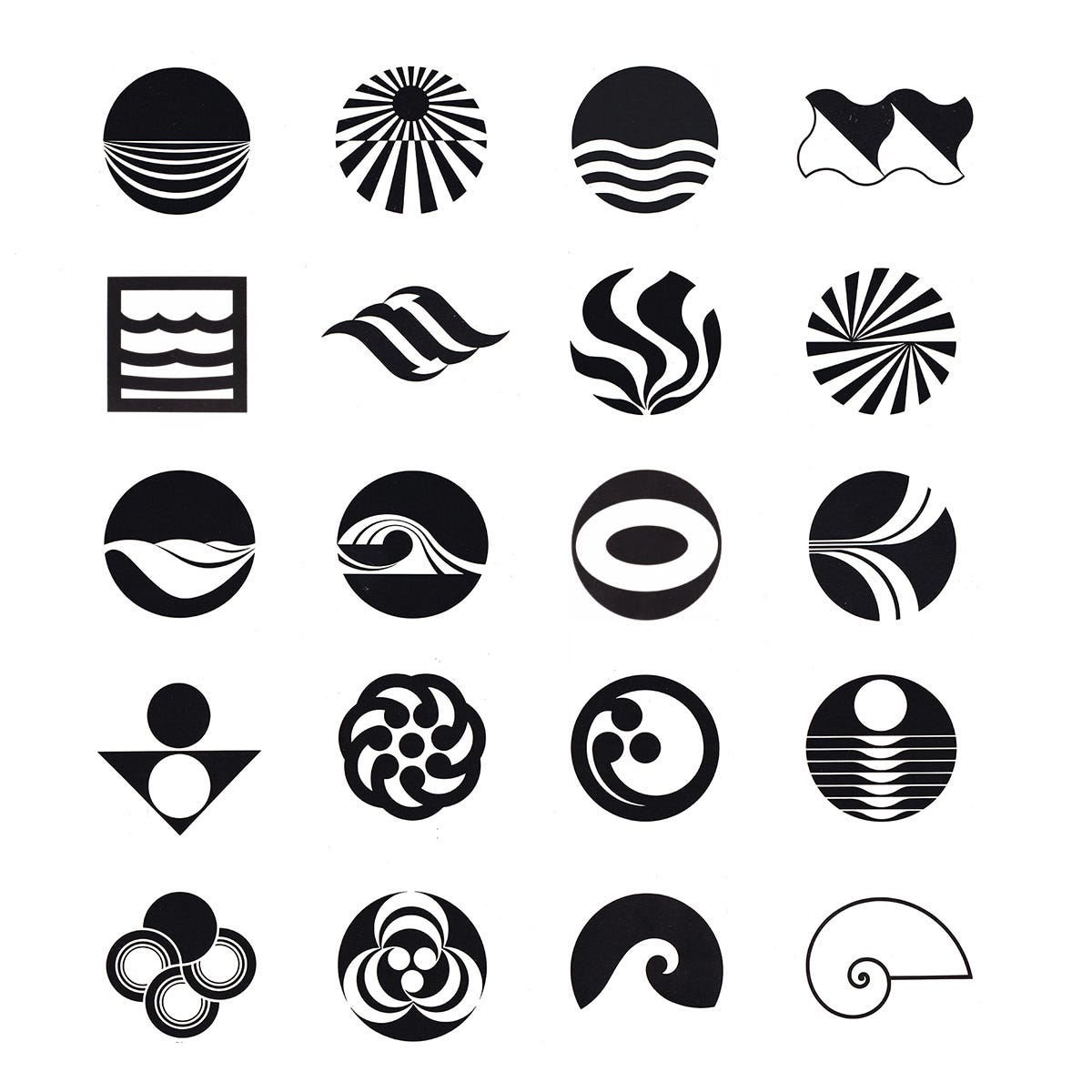 Expo '75 logo & Mascot, 1974 - by Richard Baird
