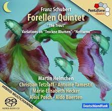 Martin Helmchen, Franz [Vienna] Schubert, Tetzlaff, Tamestit, Hecker,  Posch, Baerten - Franz Schubert: Trout Quintet / Trockne Blumen Variations  / Notturno[Hybrid SACD] - Amazon.com Music