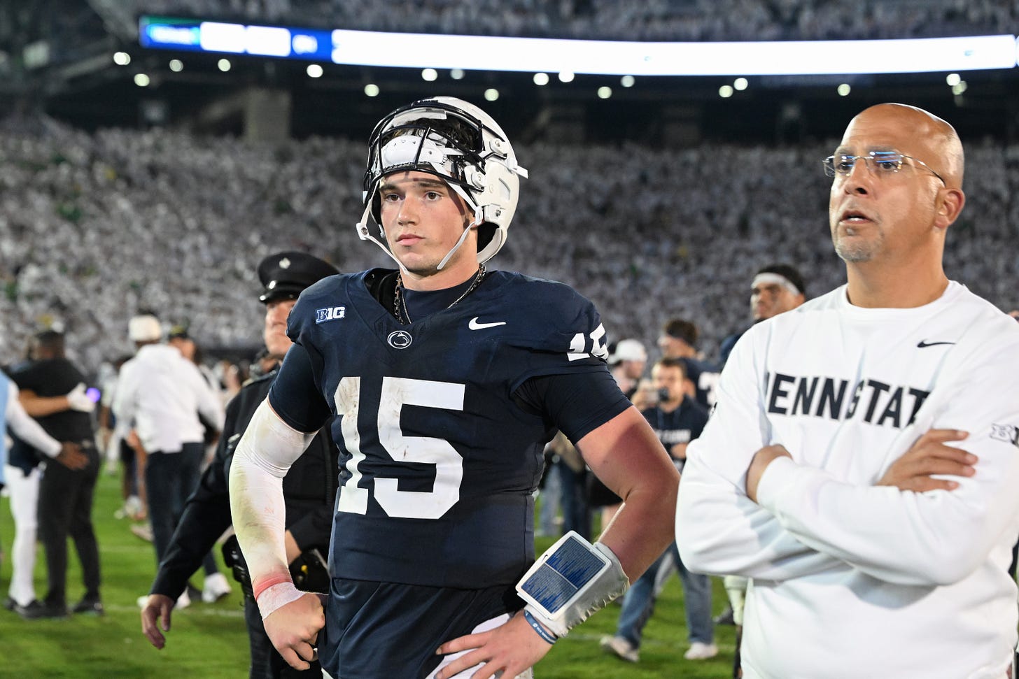 Five takeaways from James Franklin's Week 6 press conference after Penn  State's loss | ABC27
