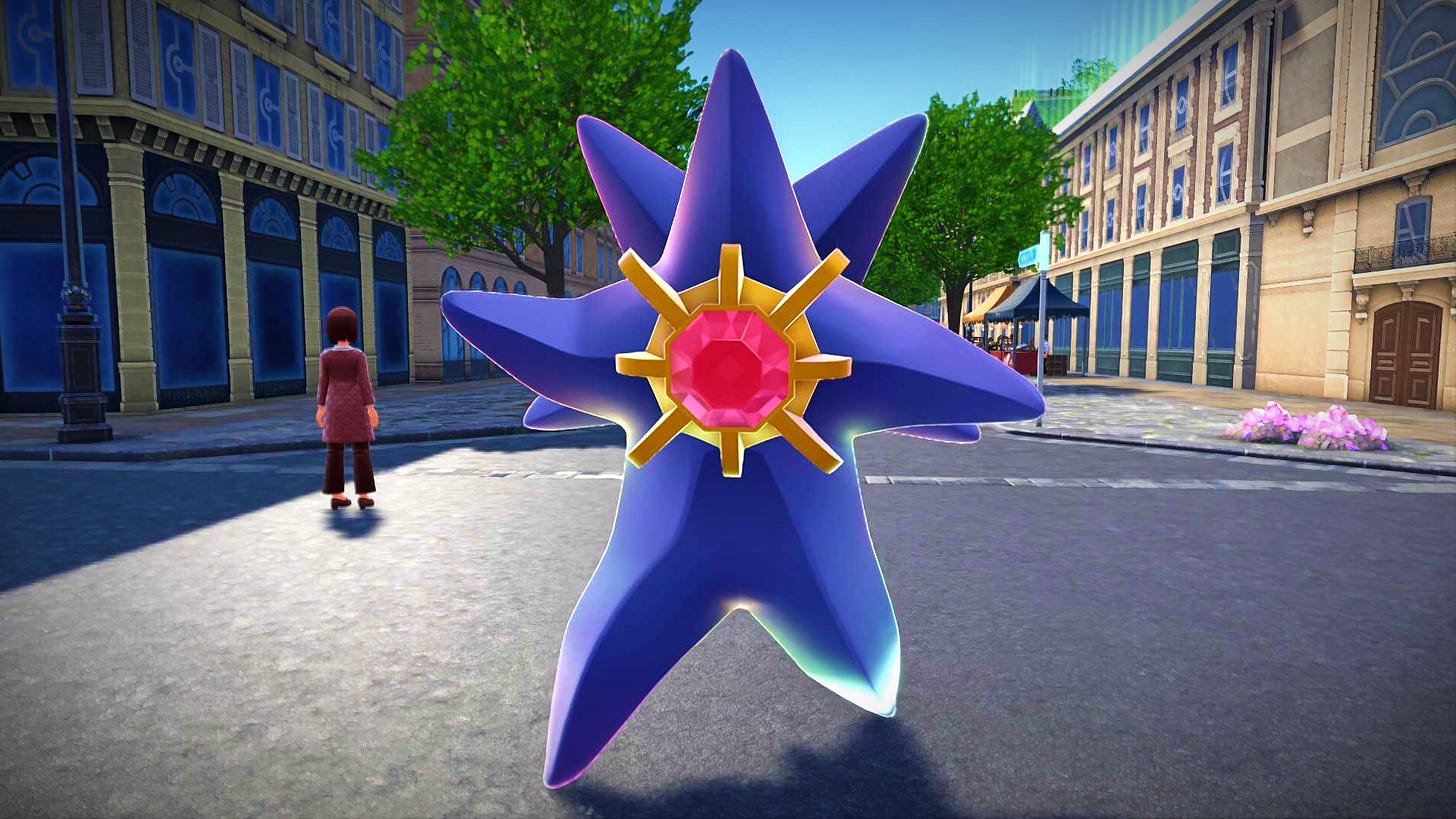 Pokemon Legends Z-A Mega Starmie