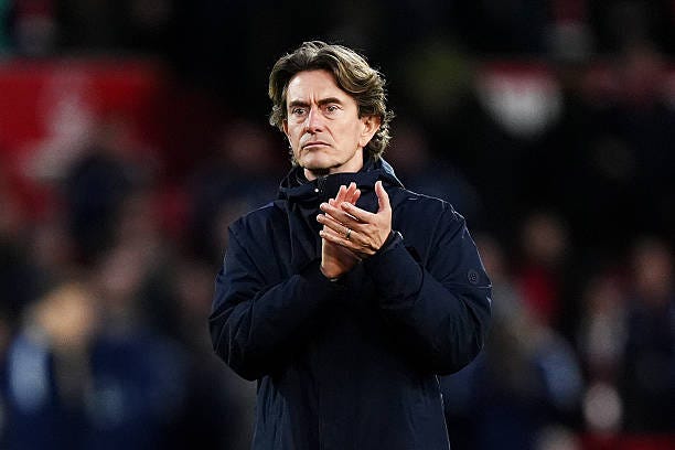 Tottenham Hotspur manager Thomas Frank after the Premier League match at the City Ground, Nottingham. Picture date: Sunday December 14, 2025. Tottenham Hotspur manager Thomas Frank after the Premier League match at the City Ground, Nottingham. Picture date: Sunday December 14, 2025.