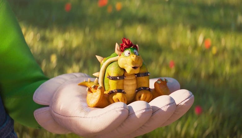 The Super Mario Galaxy Movie "Tiny Bowser" commercial | GoNintendo The Super Mario Galaxy Movie "Tiny Bowser" commercial | GoNintendo