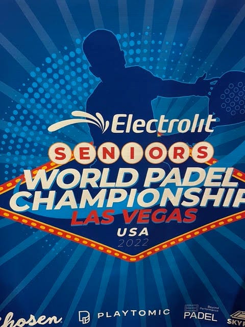 2022 Senior World Padel Championship at P1 Padel in Las Vegas