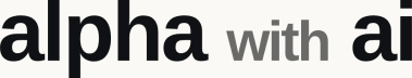 Alpha with AI