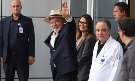 Brazil's President Lula leaves hospital after brain surgery | Luiz Inácio  Lula da Silva | The Guardian