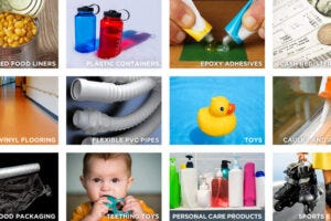 products with Phthalates