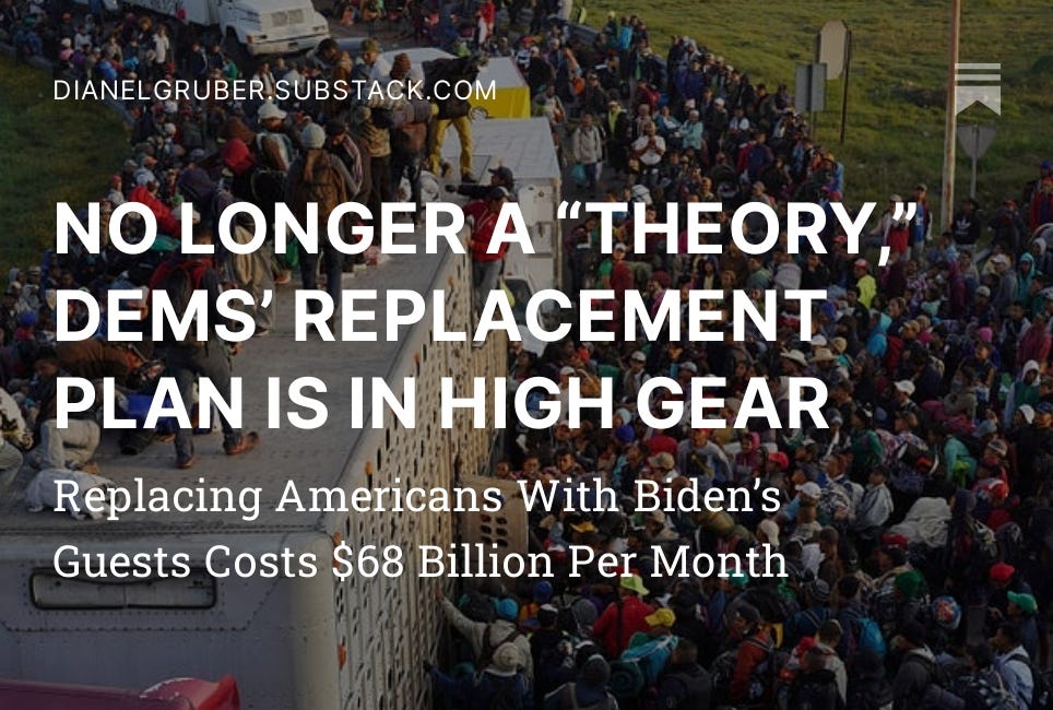 NO LONGER A “THEORY,” DEMS’ REPLACEMENT PLAN IS IN HIGH GEAR