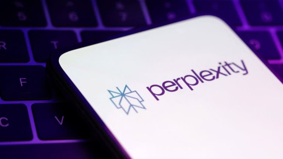 Perplexity AI logo is seen in this illustration taken January 4, 2024. REUTERS/Dado Ruvic/Illustration