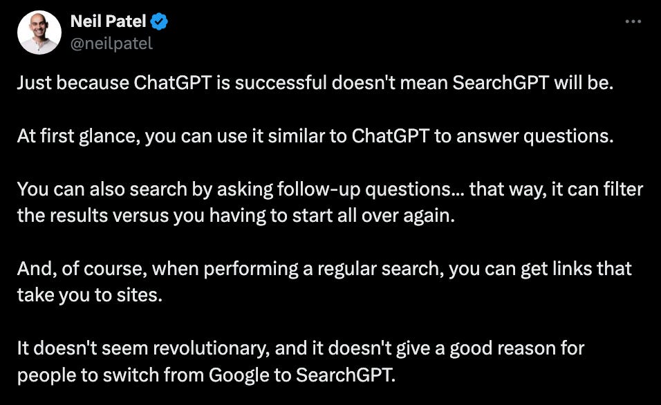 Newsletter artwork for “SearchGPT Vs. Perplexity: Which One Can Replace Google?”
