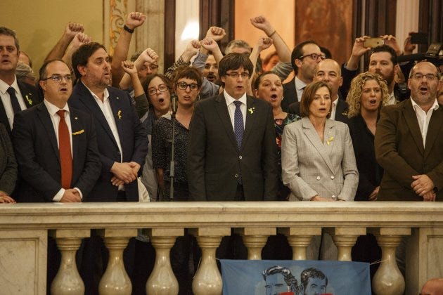Qué pasó el 27 de octubre del 2017, según Carles Puigdemont Qué pasó el 27 de octubre del 2017, según Carles Puigdemont