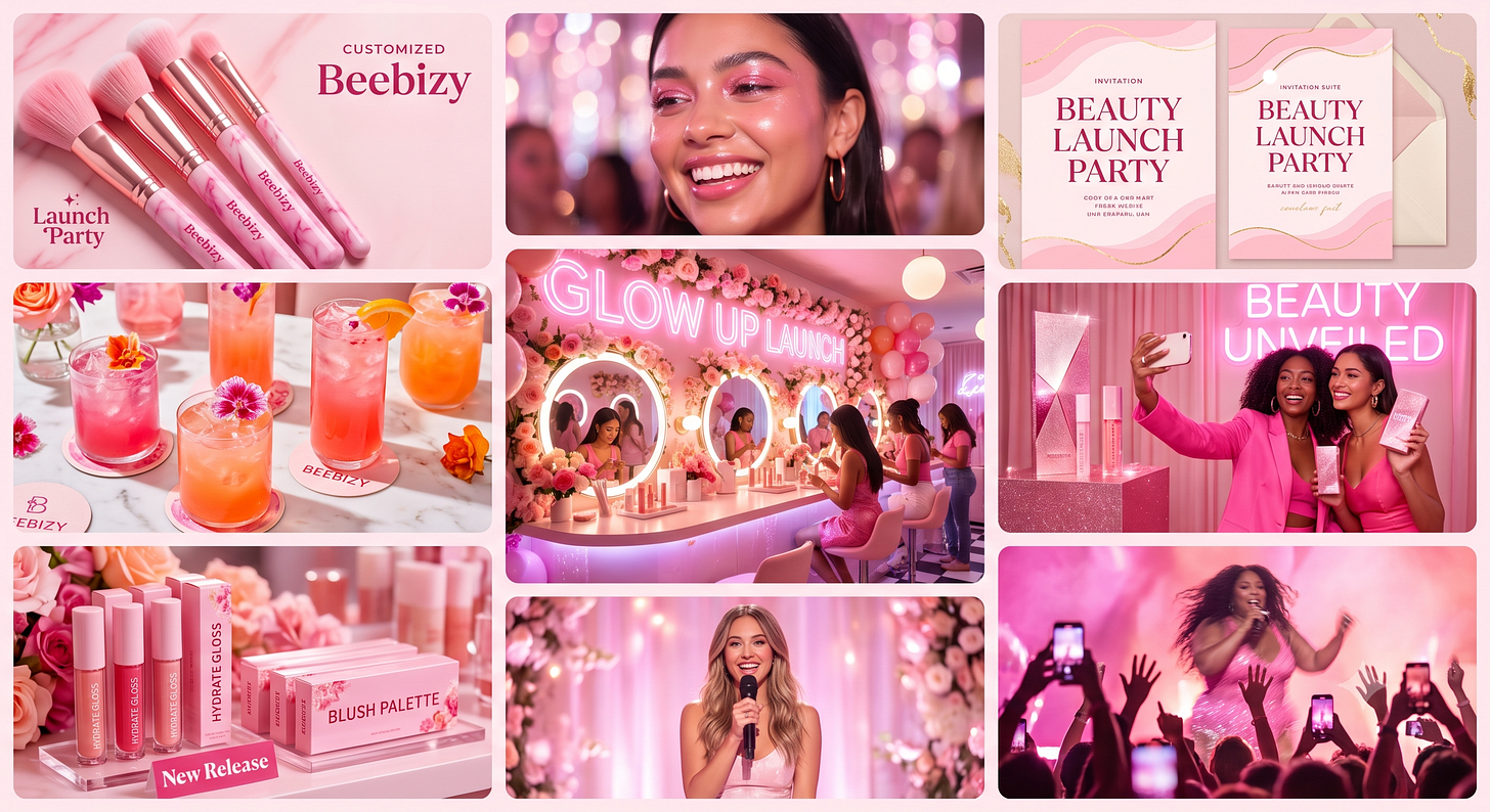 How Beauty Brands Are Elevating Launch Parties with Immersive Experiences