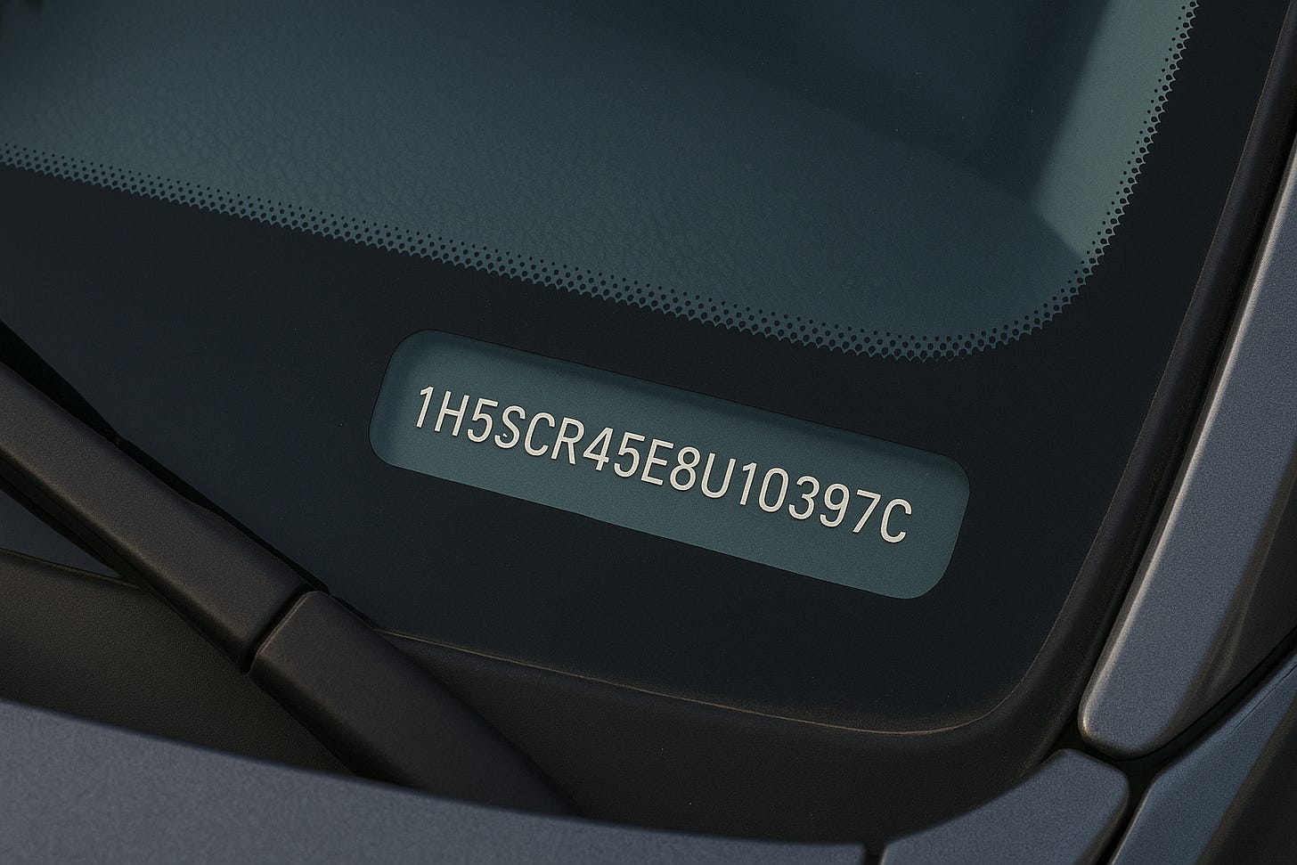 Número de identificación del vehículo