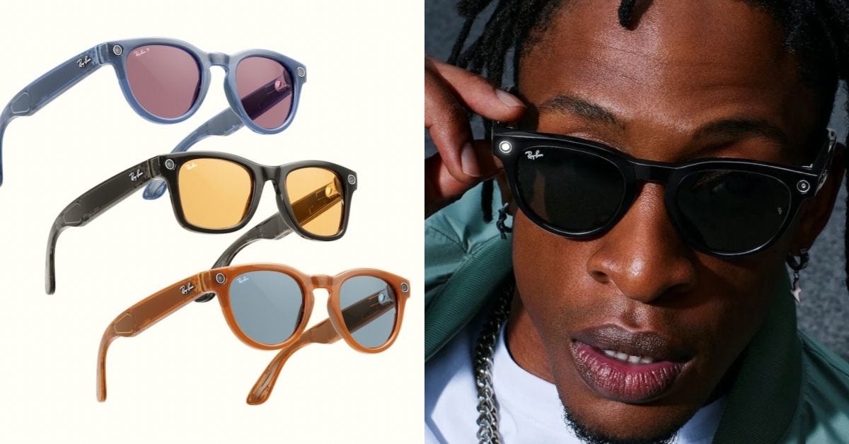 META 攜手Ray-Ban 再度推出智能眼鏡「Ray-Ban Meta Smart Glasses」，不僅可以錄影、還能在FB、IG 直播！ |  GQ Taiwan