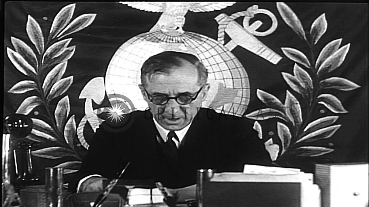 Major General Smedley Butler bares plot by 'Fascists' in Newtown Square  Pennsylva...HD Stock Footage - YouTube