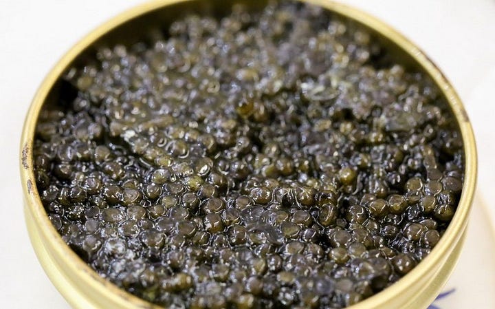 examples of gross caviar