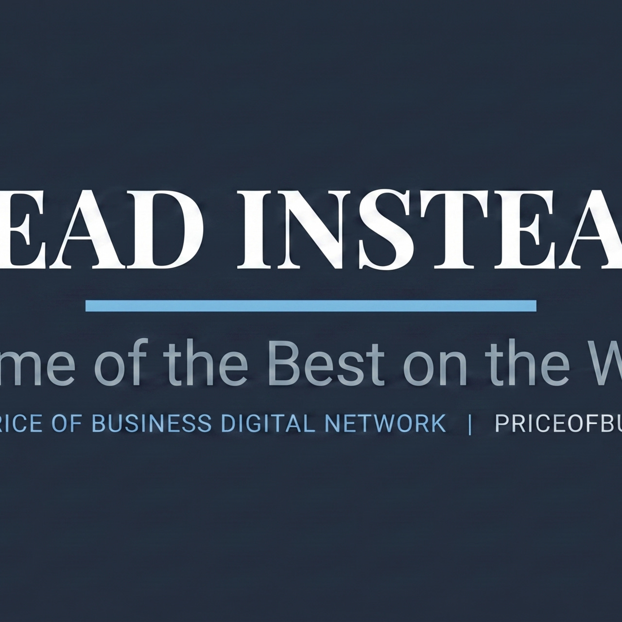Read Instead logo