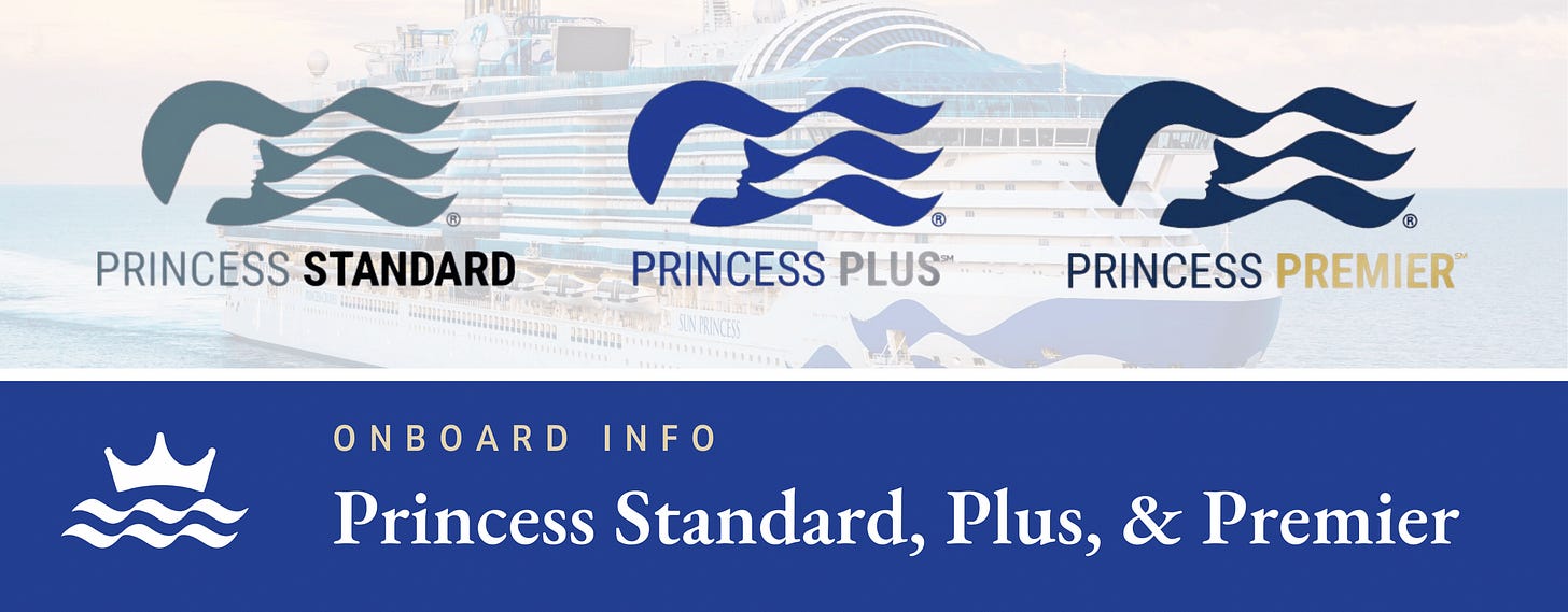 Princess Cruises 2026 Fares - Princess Standard, Princess Plus, Princess  Premier — Princess Cruises Blog