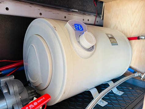 Photos from our van build.